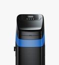 SMARTFLOW 125 — кабинетен омекотител, 12 л смола — черен корпус със синя лента