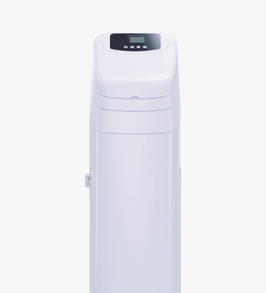 SMARTFLOW 250 — кабинетен омекотител, 22 л смола — бял корпус