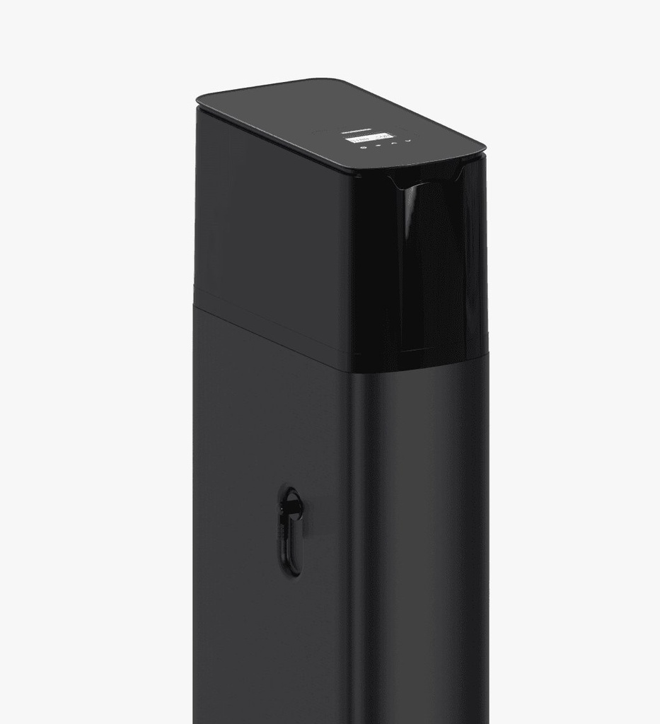 SLIMFLOW 200 — омекотител 20 см ширина, 18 л смола — бял корпус