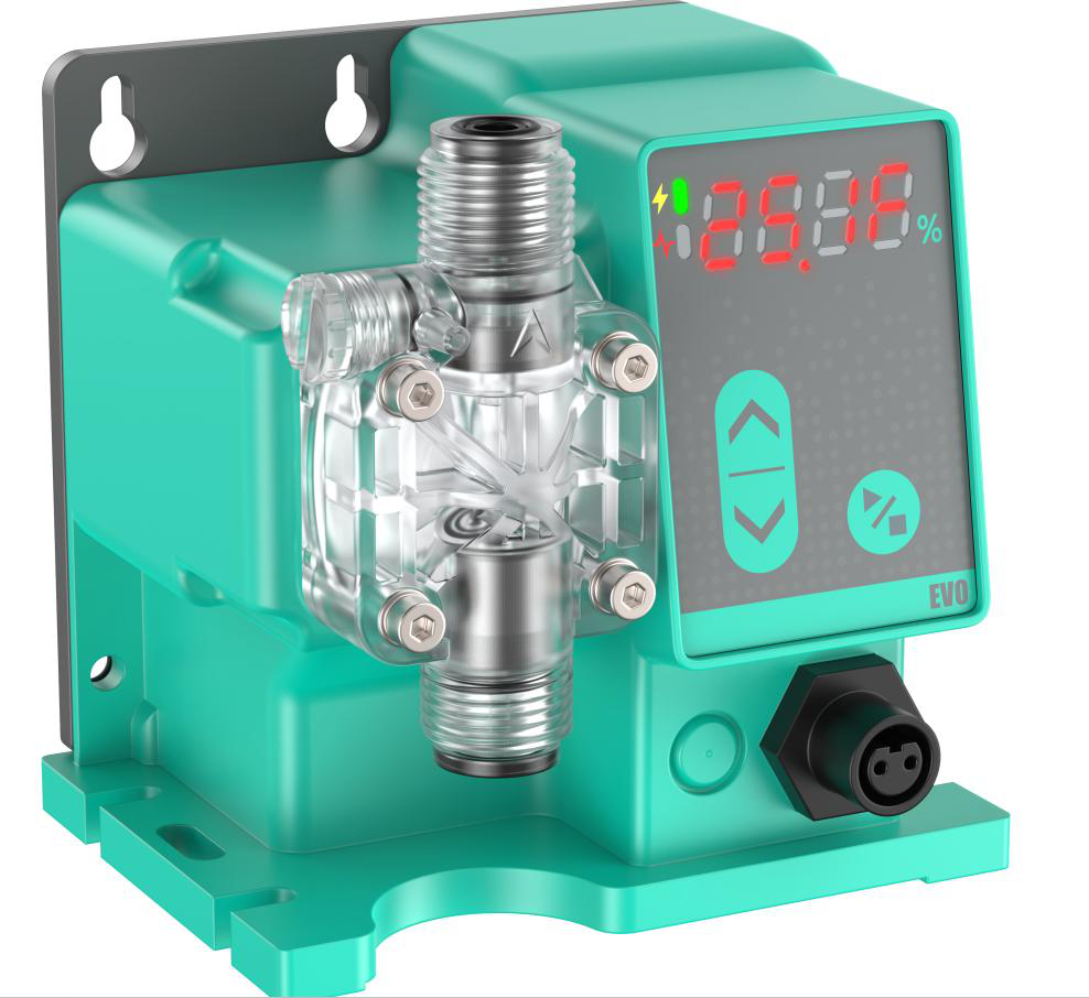 EFD-06-16-PVT-A · Дозираща помпа NEWDOSE Evodose EFD 6 л/ч · 16 bar · глава PVC